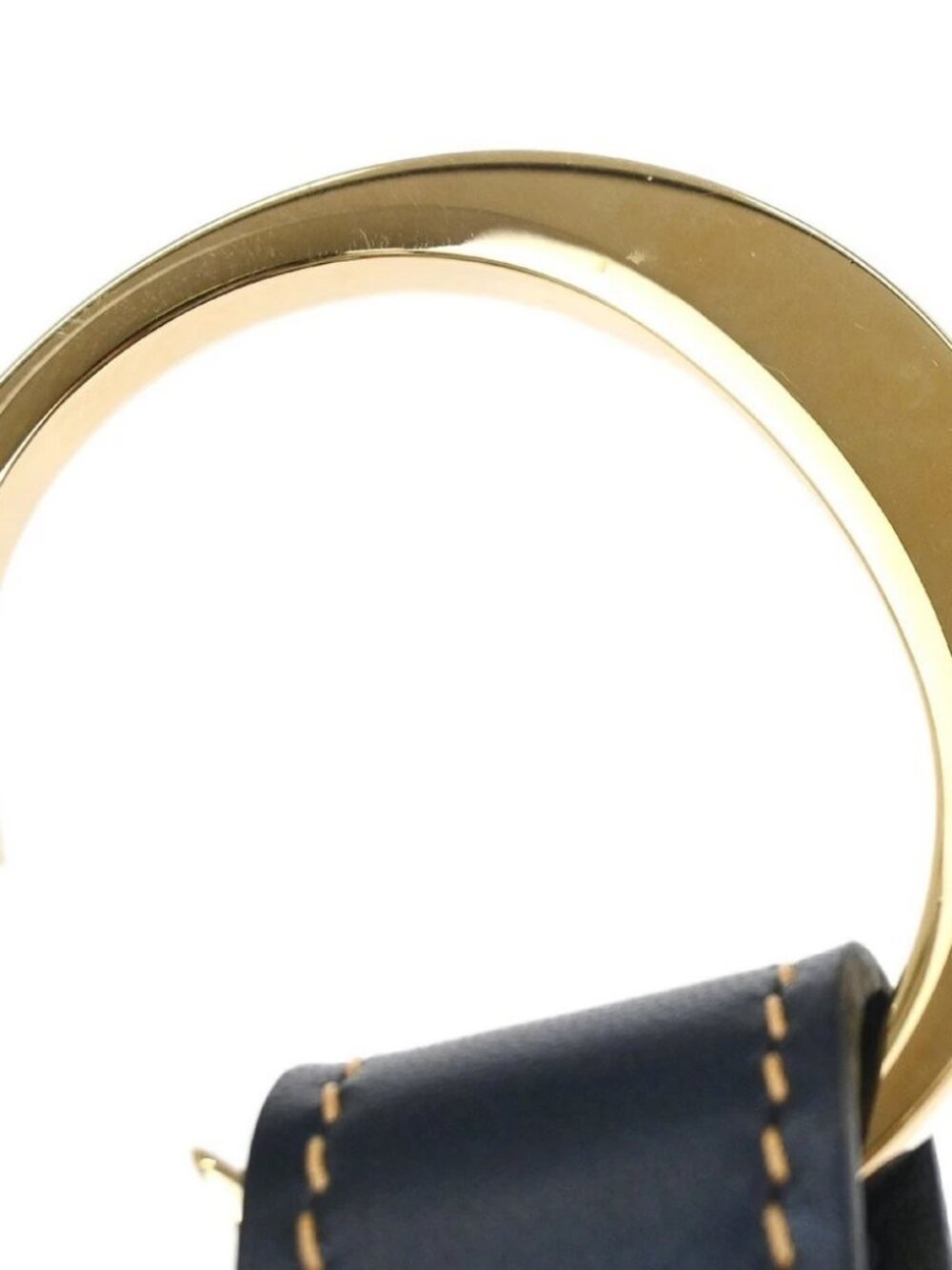 Christian Dior Trotter Belt Navy #85 - Picture 15 of 15